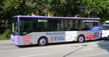 Neue Buswerbung!