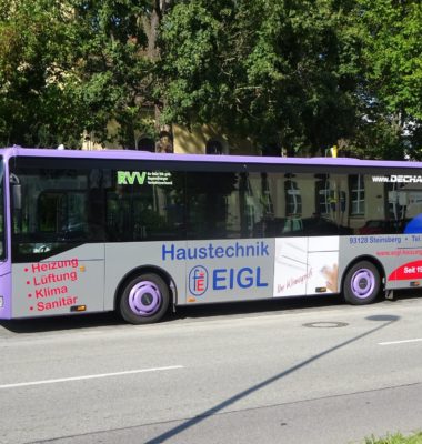 Neue Buswerbung!