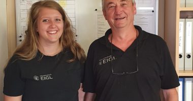Unterstützung für das Eigl-Team!